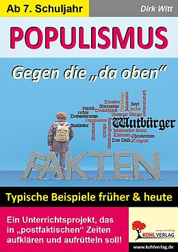 E-Book (pdf) Populismus - Gegen die &quot;da oben&quot; von Dirk Witt
