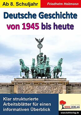 eBook (pdf) Deutsche Geschichte von 1945 bis heute de Friedhelm Heitmann