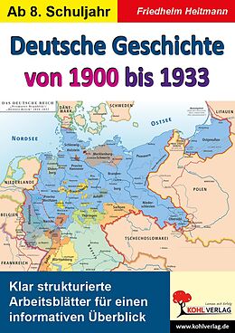 eBook (pdf) Deutsche Geschichte von 1900 bis 1933 de Friedhelm Heitmann