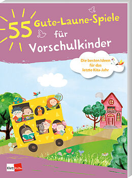 Kartonierter Einband 55 Gute-Laune-Spiele für Vorschulkinder von 