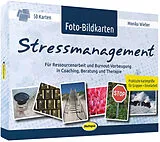 Set mit div. Artikeln (Set) Foto-Bildkarten Stressmanagement von Monika Wieber