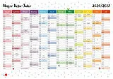 Gefaltet Wandkalender: Unser Kita-Jahr 2026/27 von 