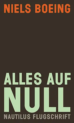 E-Book (epub) Alles auf null von Niels Boeing