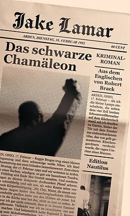 E-Book (epub) Das schwarze Chamäleon von Jake Lamar