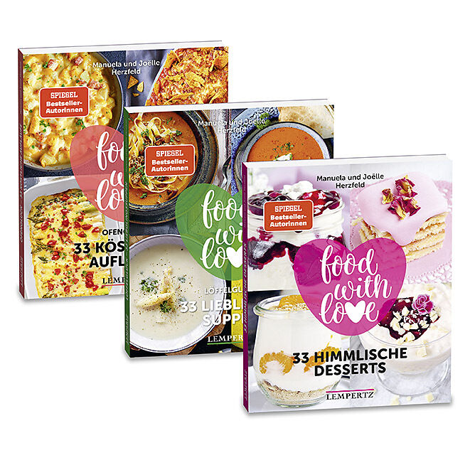 Die 99 besten Herzfeld Rezepte; Bundle; Food with Love; Herzfeld, Manuela / Herzfeld, Joëlle