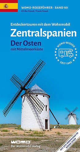 Paperback Entdeckertouren mit dem Wohnmobil Zentralspanien Der Osten von Ulrike Staub, Frank Staub