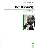 E-Book (epub) Hans Blumenberg zur Einführung von Franz Josef Wetz