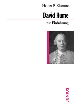 E-Book (epub) David Hume zur Einführung von Heiner F. Klemme