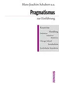 E-Book (epub) Pragmatismus zur Einführung von Hans-Joachim Schubert, Harald Wenzel, Hans Joas
