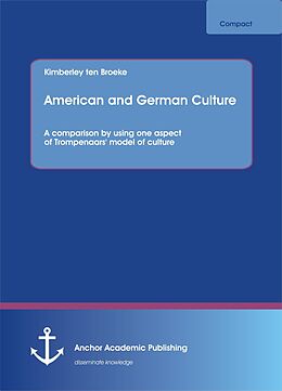 eBook (pdf) American and German Culture. A comparison by using one aspect of Trompenaars' model of culture de Kimberley Ten Broeke