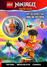 Kartonierter Einband LEGO® NINJAGO®  Rätselspass für Ninja-Helden von 