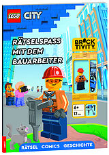 Kartonierter Einband LEGO® City - Rätselspaß mit dem Bauarbeiter von 