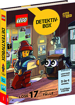 Kartonierter Einband LEGO® - Detektivbox - Löse 17 geheimnisvolle Fälle von 