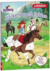 Set mit div. Artikeln (Set) SCHLEICH® Horse Club  Stickern nach Zahlen von 
