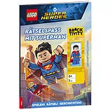 Kartonierter Einband LEGO® DC Superheroes  Rätselspaß mit Superman von 