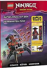 Kartonierter Einband LEGO® Ninjago - Rätselspaß mit den Verbannten Fünf von 