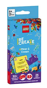 Set mit div. Artikeln (Set) LEGO® - ReCreate Karten - Meer & Ozean von