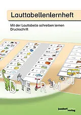 Geheftet Lauttabellenlernheft (Druckschrift) von Peter Wachendorf