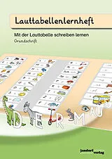 Geheftet Lauttabellenlernheft (Grundschrift) von Peter Wachendorf