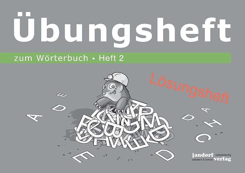 Wörterbuchübungsheft 2 (zum Wörterbuch 19x16cm) (Lösungsheft)