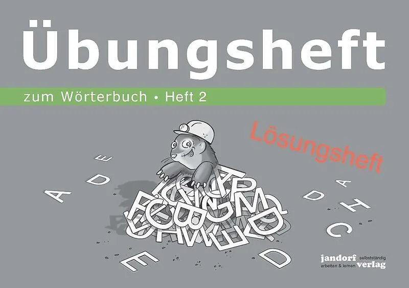 Wörterbuchübungsheft 2 (zum Wörterbuch 19x16cm) (Lösungsheft)