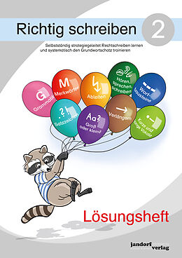 Geheftet Richtig schreiben 2 (Lösungsheft) von Peter Wachendorf