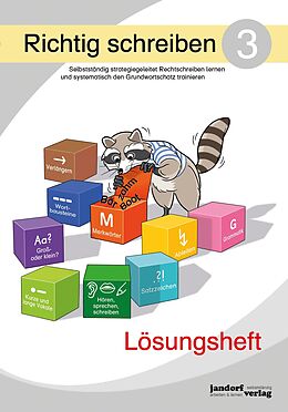 Geheftet Richtig schreiben 3 (Lösungsheft) von Peter Wachendorf