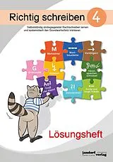 Geheftet Richtig schreiben 4 (Lösungsheft) von Peter Wachendorf