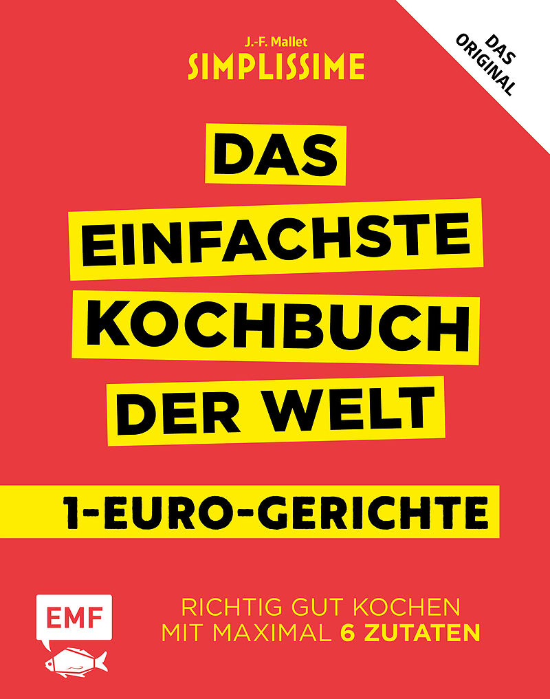 Simplissime Das einfachste Kochbuch der Welt 1EuroGerichte JeanFrancois Mallet Buch