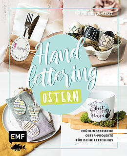 Fester Einband Handlettering Ostern von Katharina Schmiedicke