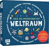 Kartonierter Einband Das XXL-Entdecker-Set Weltraum: Mit 10 Modellen zum Selberbauen, Sachbuch, Experimenten und cooler Rakete von Rob Colson