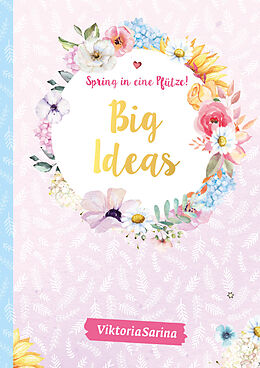 Kartonierter Einband Spring in eine Pfütze! Notizbuch Big Ideas von ViktoriaSarina