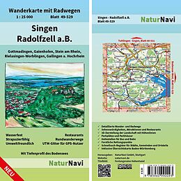 (Land)Karte Singen - Radolfzell a.B. von 