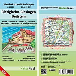 (Land)Karte Bietigheim-Bissingen - Beilstein von 