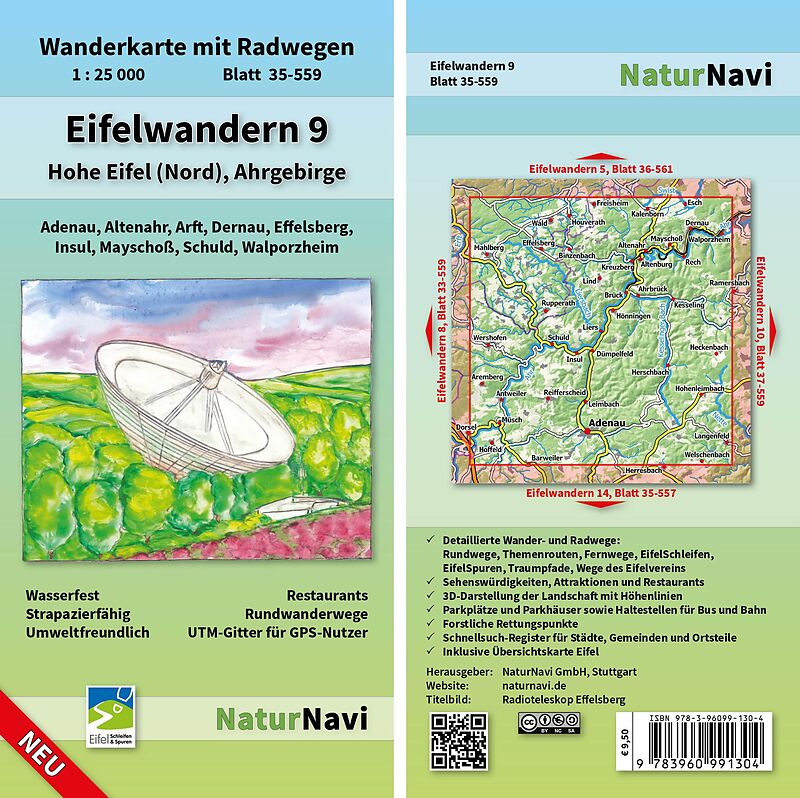 Eifelwandern 9 - Hohe Eifel (Nord), Ahrgebirge