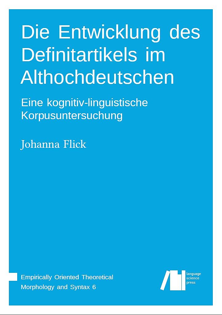 Die Entwicklung des Definitartikels im Althochdeutschen