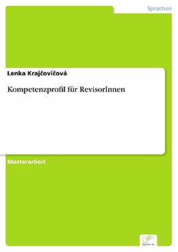 E-Book (pdf) Kompetenzprofil für RevisorInnen von Lenka Krajcovicová