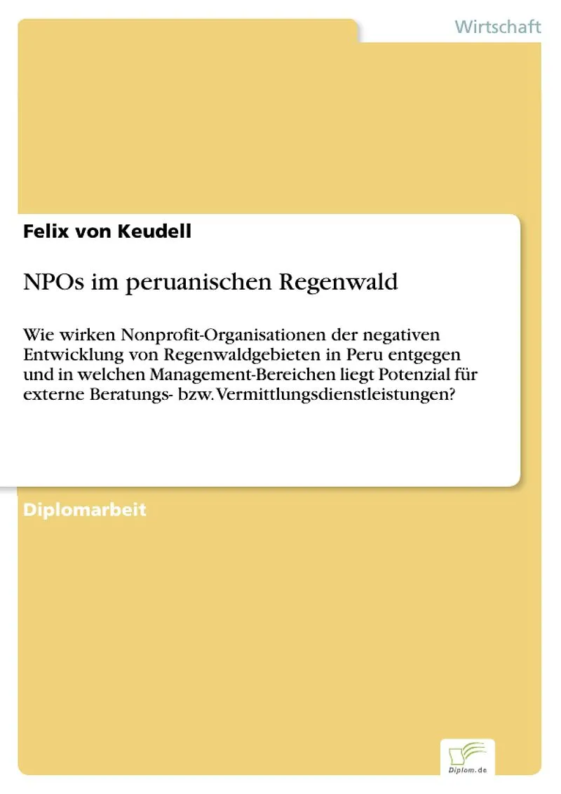 NPOs im peruanischen Regenwald