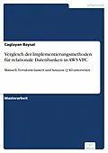 E-Book (pdf) Vergleich der Implementierungsmethoden für relationale Datenbanken in AWS VPC von Caglayan Baysal