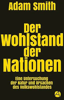 E-Book (epub) Der Wohlstand der Nationen von Adam Smith