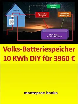 E-Book (pdf) Volks-Batteriespeicher 10 KWh DIY für 3960 EUR von Klaus F. Steinberg