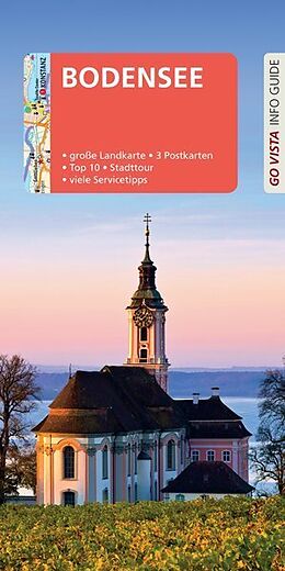 Paperback GO VISTA: Reiseführer Bodensee von Gunnar Habitz