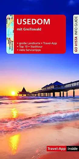 E-Book (epub) GO VISTA: Reiseführer Usedom mit Greifswald von Eszter Kalmar, Christine Berger