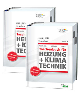 Fester Einband Recknagel - Taschenbuch für Heizung und Klimatechnik 79. Ausgabe 2019/2020 - Basisversion von 