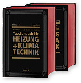 Fester Einband Recknagel - Taschenbuch für Heizung und Klimatechnik 80. Ausgabe 2021/2022 - Basisversion von 