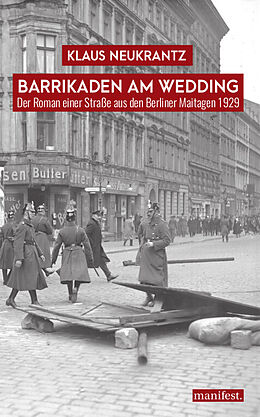 Kartonierter Einband Barrikaden am Wedding von Klaus Neukrantz