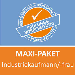 Set mit div. Artikeln (Set) Maxi-Paket Lernkarten Industriekaufmann Prüfung von Felix Winter, Michaela Rung-Kraus, Jochen Grünwald