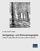 Kartonierter Einband Hochgebirgs- und Winterphotographie von Gustav Adolf Kuhfahl