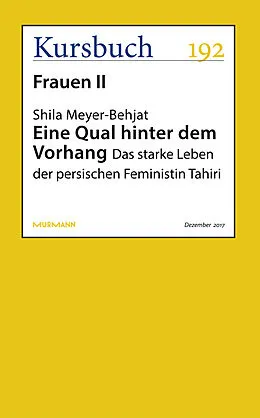 E-Book (epub) Eine Qual hinter dem Vorhang von Shila Meyer-Behjat