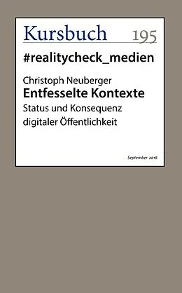 E-Book (epub) Entfesselte Kontexte von Christoph Dr. Neuberger